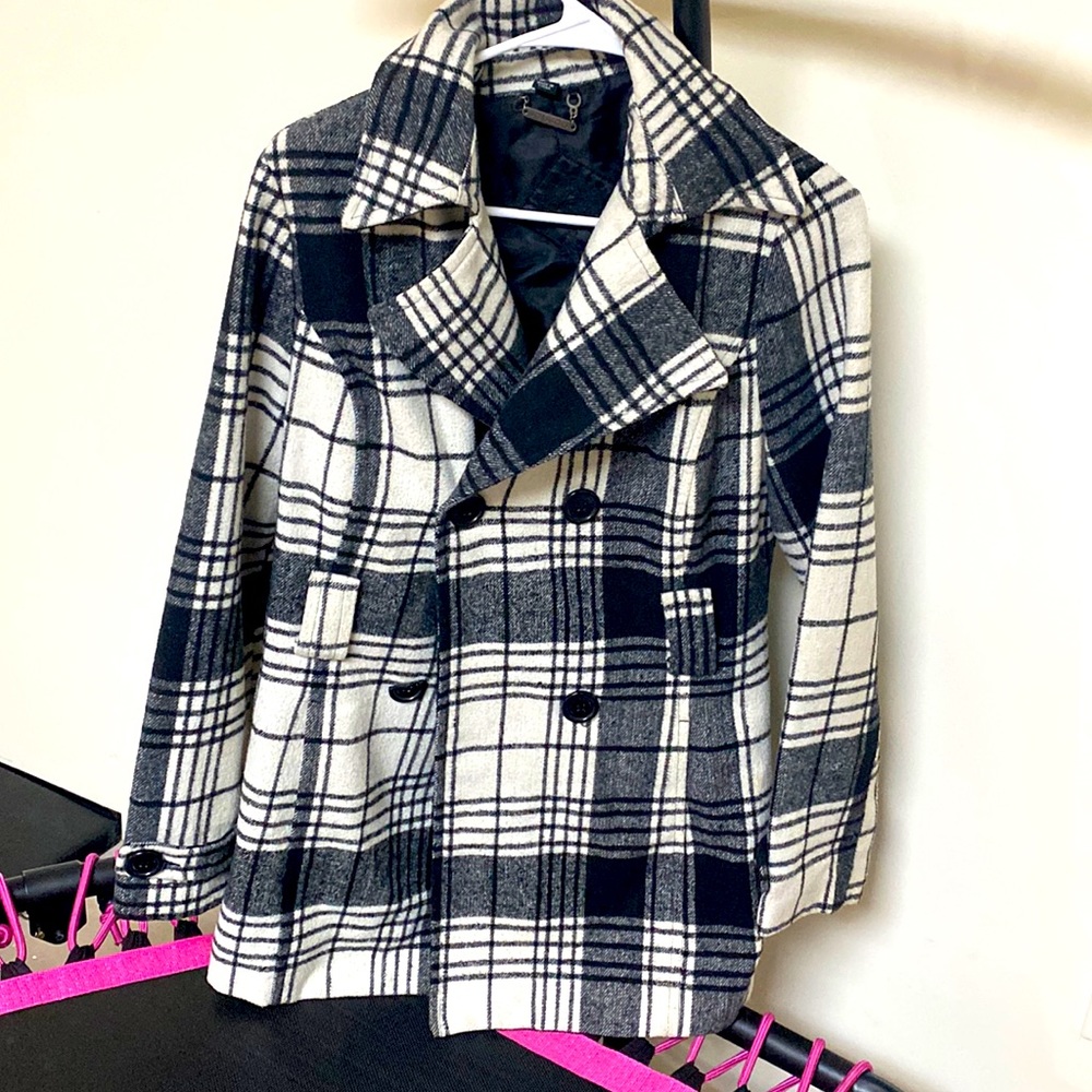 Plaid Coat